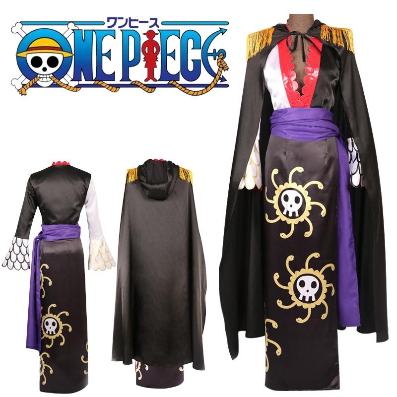 Fantasia Cosplay da Imperatriz das Cobras Hancock Para Fãs de One Piece