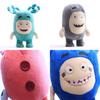 Adorable Oddbods 23cm Plush Soft Cuddly Toy Newt Bubbles Pogo Zee Jeff Fuse Slick Doll