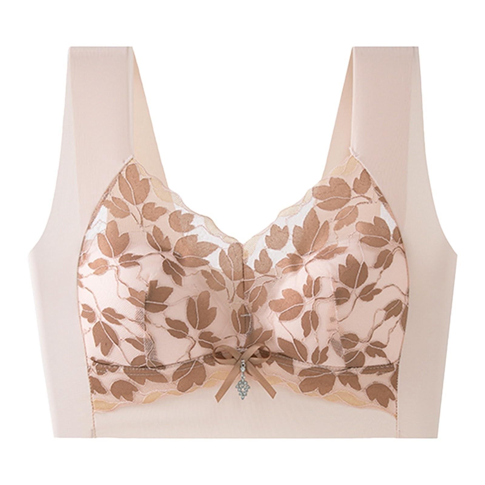 

Бюстгальтеры больших размеров для женщин Push Up Bralette Удобные беспроводные бюстгальтеры с поддержкой и подъемом XXXXL розовый