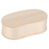 Portable Lunch Box Set Japanese Wooden Food Storage Container for Home Picnic 17x9cm