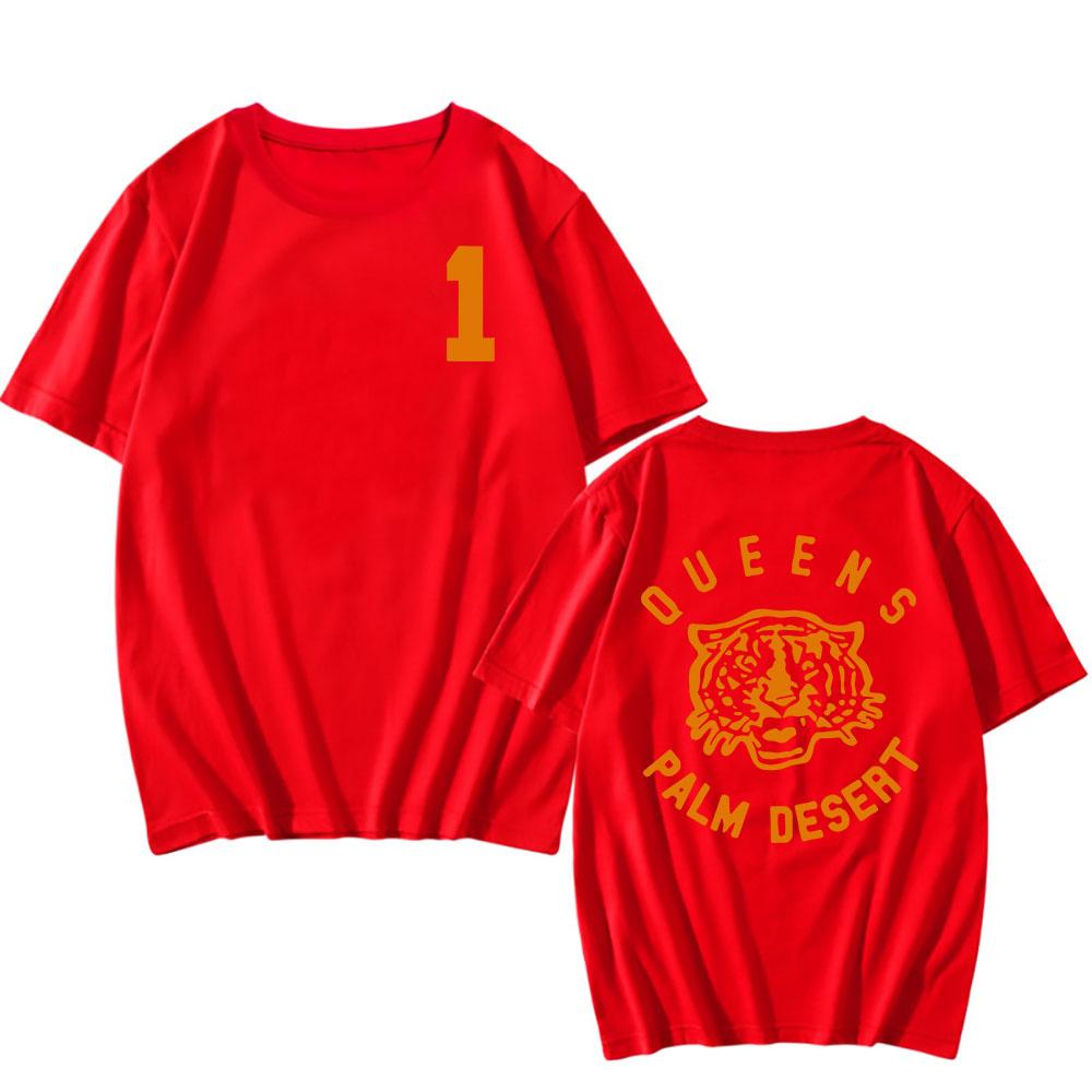 

Cotton Tees Queens of The Stone Age T-shirt Casual Men Women Short Sleeve Tshirts Hip Hop Streetwear Casual Unisex Tee-shirt 2XL