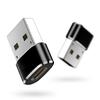 100-500Pcs USB Male to USB C Type C Female OTG Adapter Converter Type-c Cable Adapter For Nexus 5x 6p Samsung USB-C Data Charger