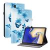 PU Leather Tablet Case for Samsung Galaxy Tab S4 10.5-11 Styles! Durable, with 2 Stand Slots, Pencil Holder & Card Slots, Flexible TPU Back Cover
