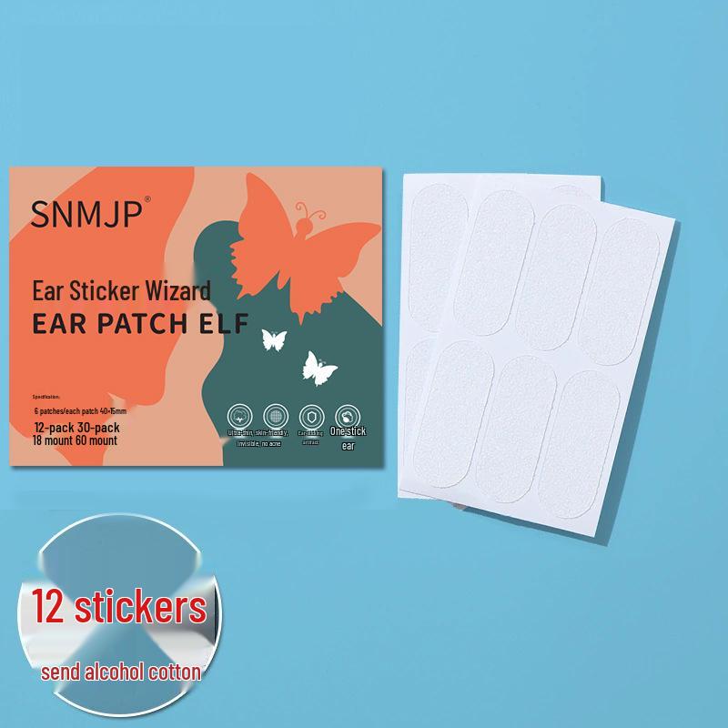 Douyin Elf Ear Correction Stickers for Photo Shaping: Enhance Protruding Ears, Make Big Face Appear Smaller