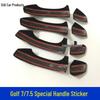 Golf 7/7.5, Lavida PLUS, Octavia Carbon Fiber Texture Handle Sticker