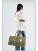 Women's Business Trip Foldable Duffle: Lightweight, Large-Capacity Handheld Travel Bag for Short Journeys.
