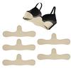 1/5/10 Stuks Katoenen BH-Liner, Zweetabsorberende Pads Onder de Borsten, Wasbare Vochtregulerende Boob Pad, Zweetbenodigdheden voor Vrouwen
