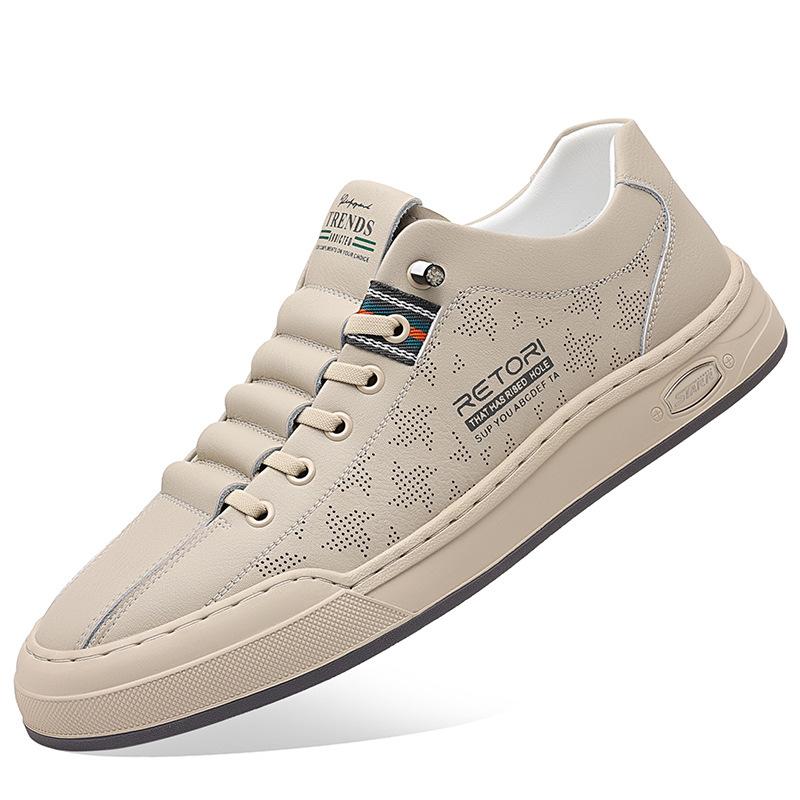 New men's little white shoes summer comfortable casual shoes men's business breathable board shoes trendy versatile men's shoes