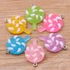 10Pcs 37 Styles Mix Fruit Animals Popsicle Candy Resin Earring Charms Diy Findings Keychain Bracelets Pendant For Jewelry Making