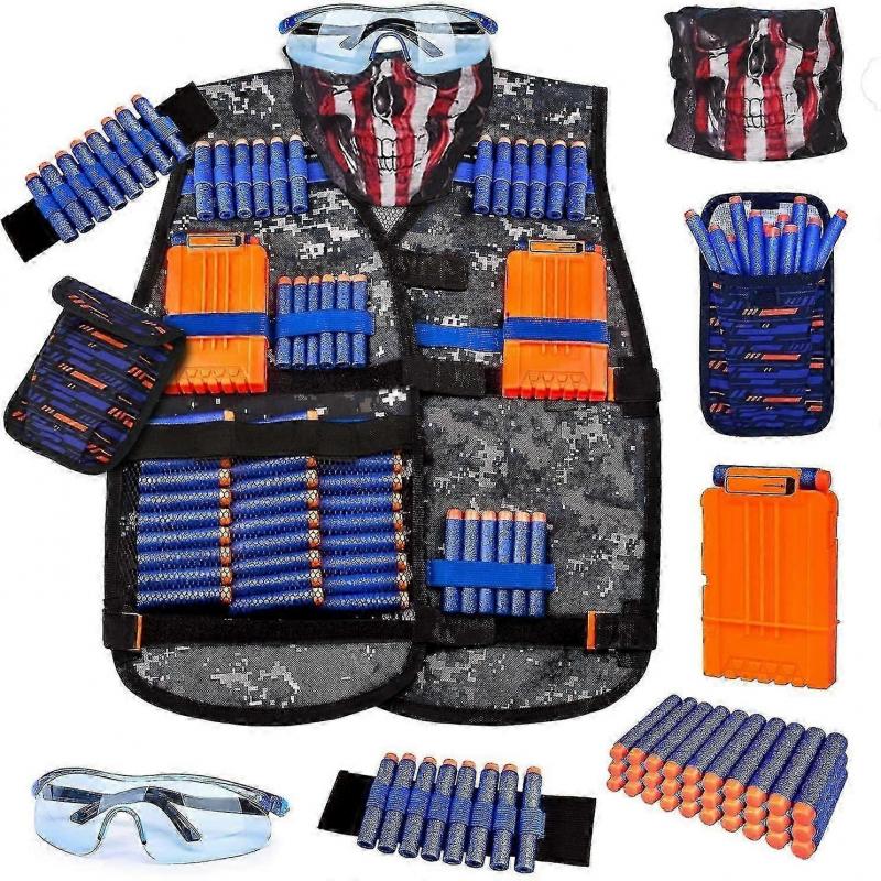 Children's Tactical Vest Kit For Nerf Gun Series For Boys With Accessories