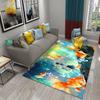 3D Beautiful Art Floor Mat - Creative Holiday Design Area Rug - Indoor Home Decor Living Room Bedroom Kitchen Rug
