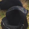 2021 Autumn/Winter Women's Large Size Wedge Leather Boots with Side Zipper