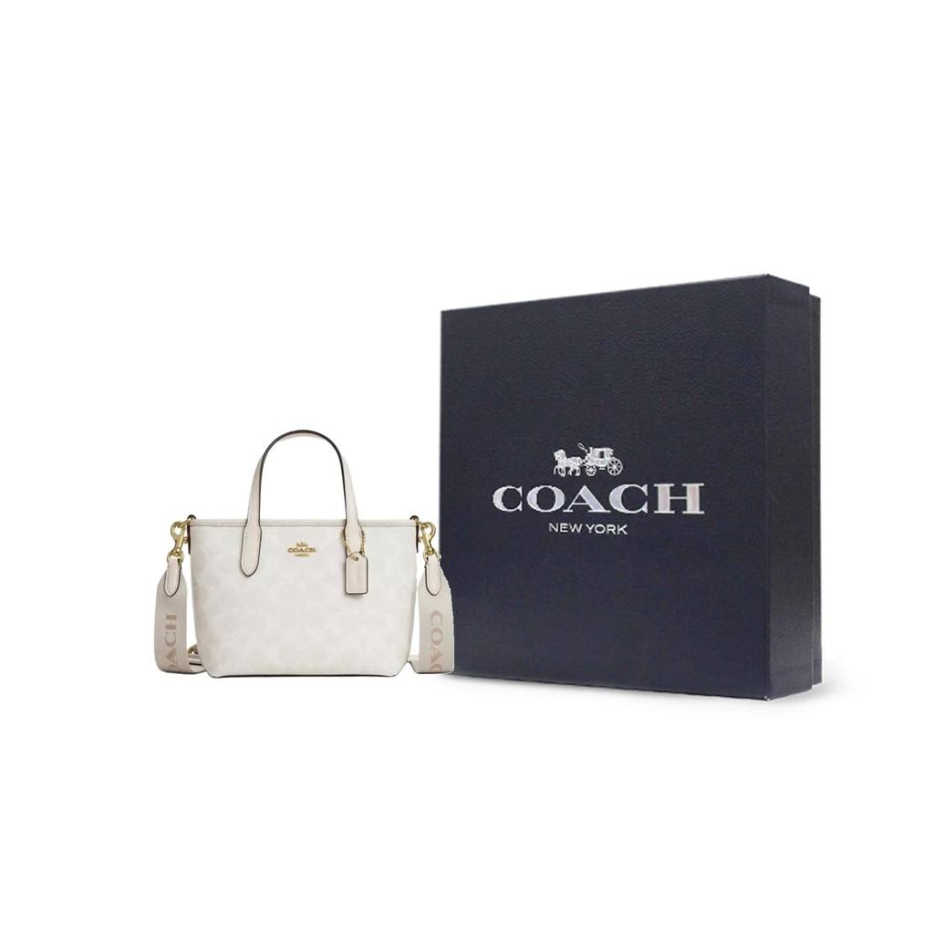 Coach City 15 Removable Shoulder Strap Tote Bag Women tote White CW032-IMXU5