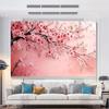 2D Spring Cherry Blossom Backdrop Soft Pink Floral Themed Party Background