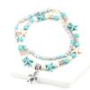 1pcs Women Elegant Starfish Turquoise Fashion Foot Chain Beach Delicate Foot Anklet