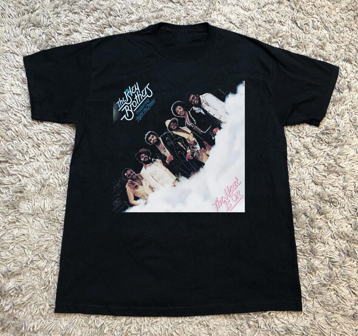 Album by The Isley Brothers Black Cotton Shirt Full size S-5XL BS1170 XXL
