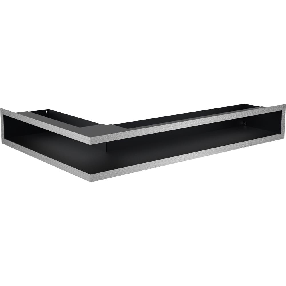 Vent Cover LUFT Corner Right 40x60x9 Polished Slim