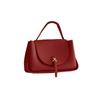 Light Luxury Red Design Sense Crossbody Bag Leather Texture Women's Bride Wedding Bag  New High-Grade Large Capacity Handbag
