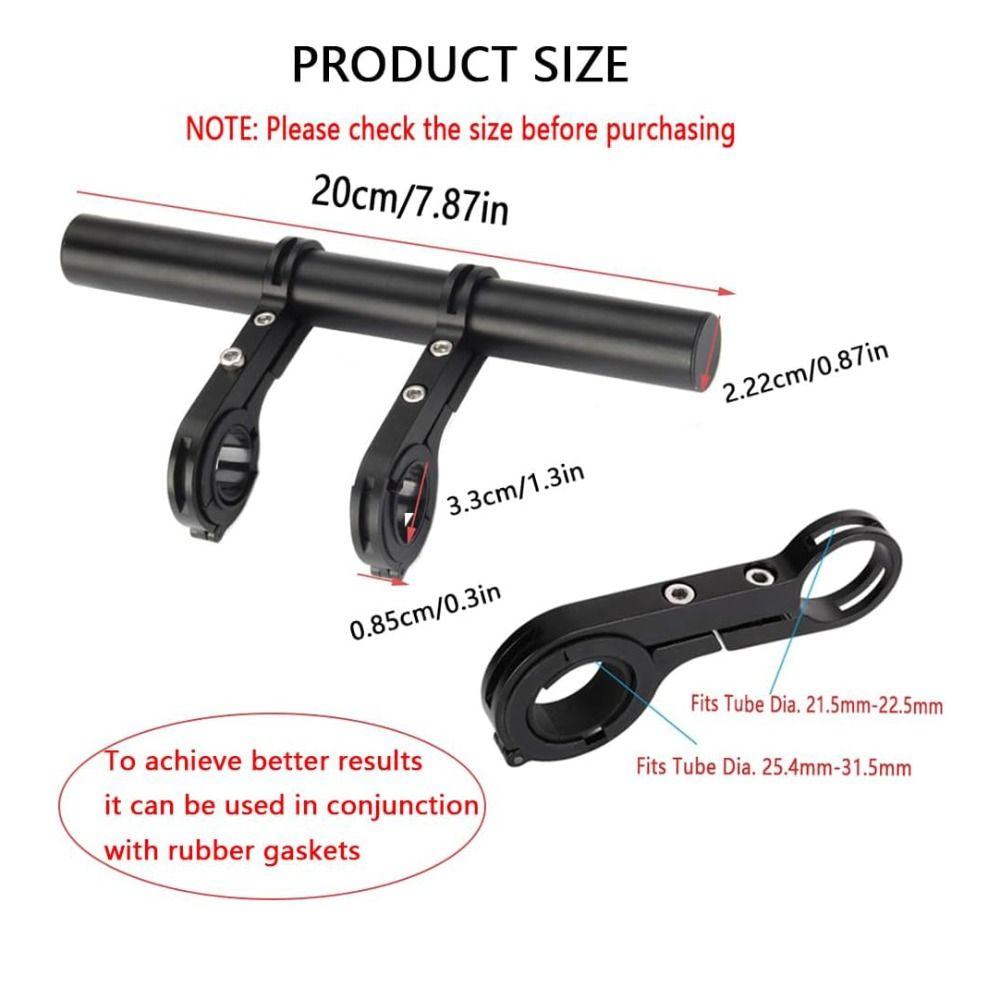 Aluminum Alloy Bicycle Handlebars Brackets Handlebar Extender Extensions  Bicycle Accessories