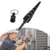 6-in-1 HVAC-Reparaturwerkzeug mit Bithalter zum Bördeln und Aufweiten von Kupferrohren mit 1/4 3/8 1/2 5/8 3/4 und 7/8 Bits