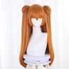 Eileen Neon Genesis Evangelion Asuka Wig, Perfect for School Festivals (Includes Net)