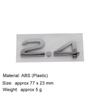 3D Premium 2.4 2.8 3.2 3.6 4.2 4.6 Logo Sticker Tail Bumper Badge Auto Rear Trunk Emblem Accessories