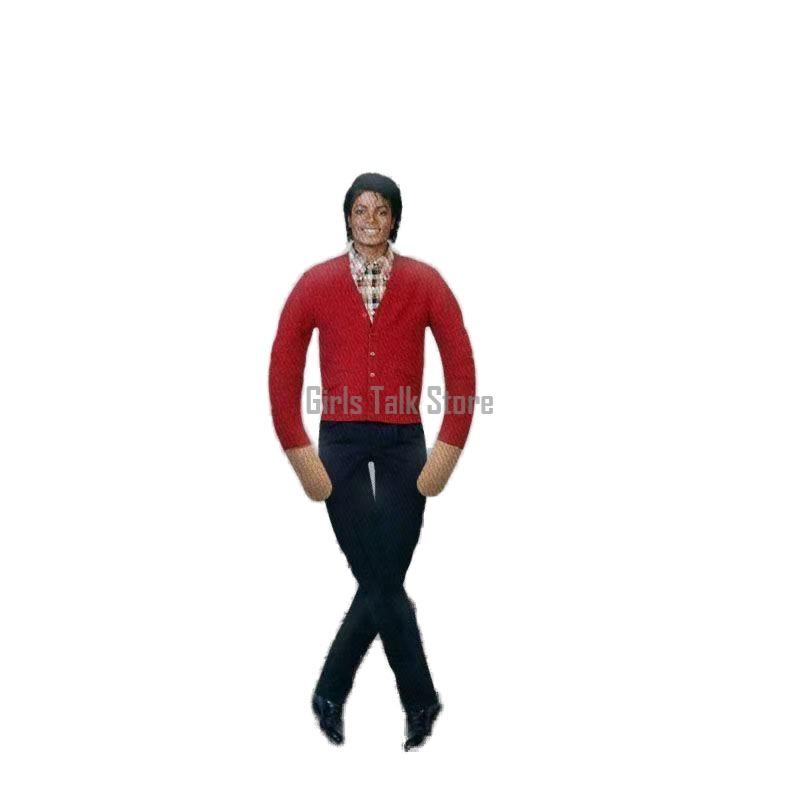 Nieuwe Film Michael Jackson Cosplay Prop Pop Knuffel Gevulde Figuur Poppen Kamer Decoratie Abstract Gewricht Beweeglijkheid Props Cadeau 30CM