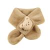Plush Neck Warmer Warm Plush Scarf Fashion Children Cross Neckerchief  Baby Boys Girls