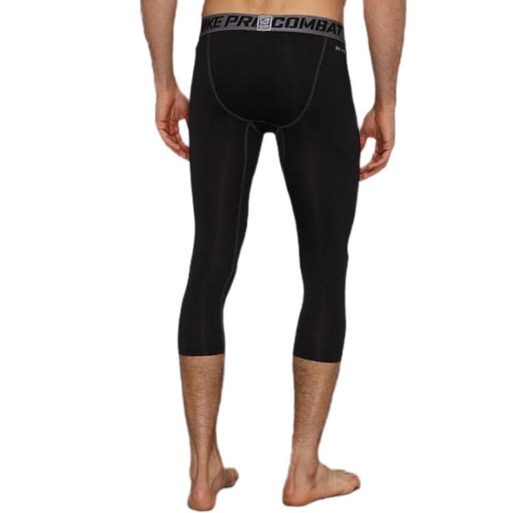 New Nike Pro Athletic Trousers Men's Black 586931-010