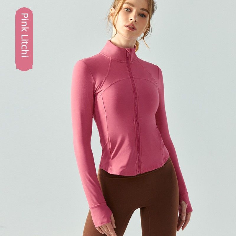 

Alo Вельветовый Мягкий Свободный Бег Упражнения Йога Одежда Толстовка Pink Litchi M(Recommend 47.50 kg-55.00 kg)