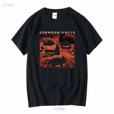 Cotton T Shirt Woodface Crowded House Music Neil Finn Nick Seymour Vintage Washed Slightly Versatile Casual Fashion Streetwear