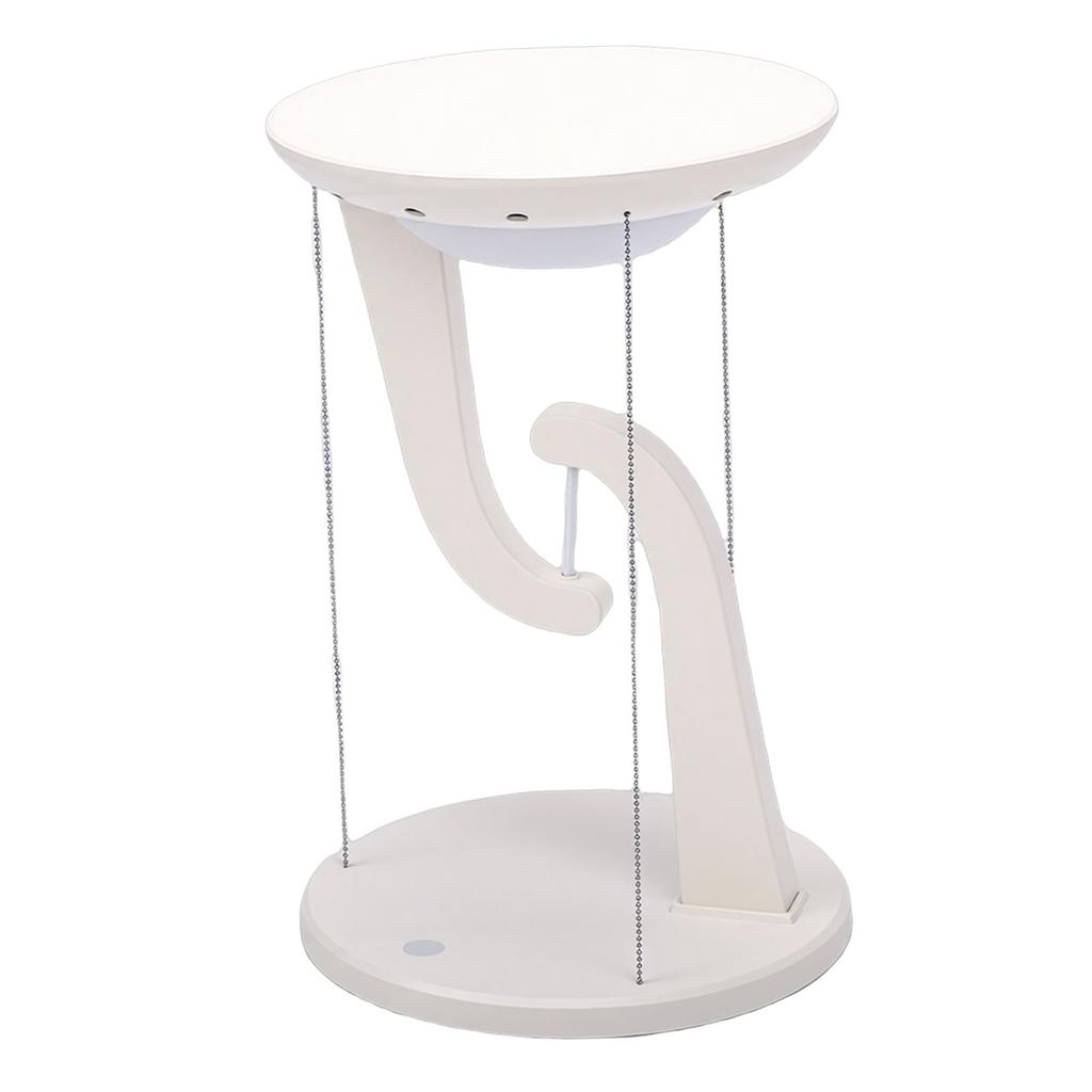 Floating Desk Lamp Round   USB Levitating Table Lamp with Wireless Charging for Bedroom Bedside Night Light Ornament