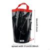 Backpack Rope Carrier Bag with Drawstring Closure Designed for Arborist Gear in Outdoor Settings