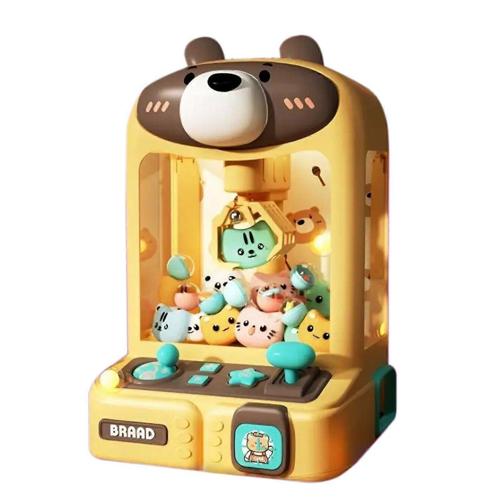 Poupée Mignonne Mini Maison Machine Jouets Son et Lumière Musique Puzzle Ours Mignon Cadeau d'AnniversaireEnsembles de Jeux