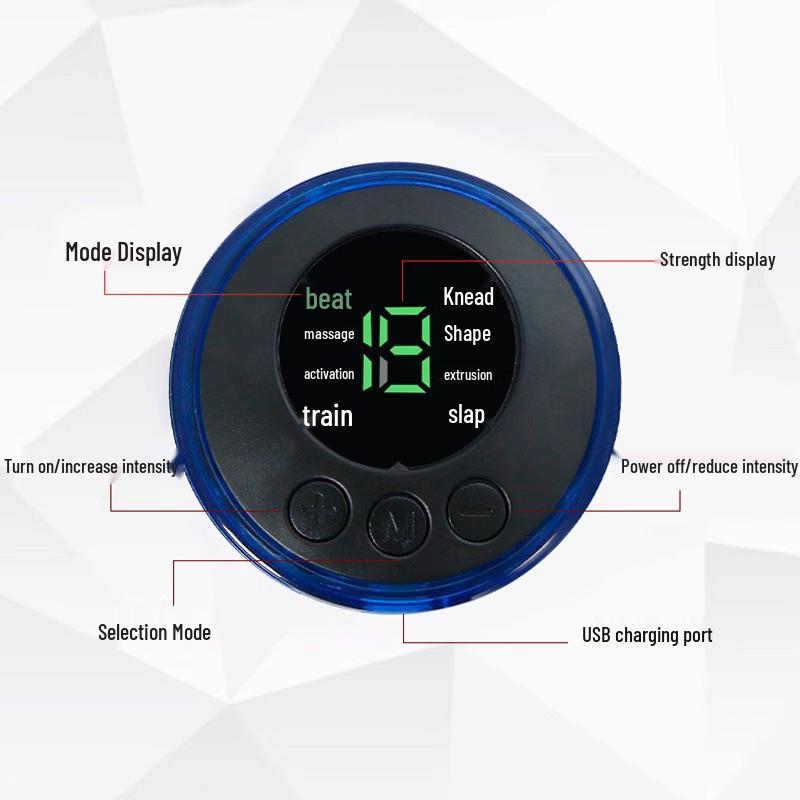 Neukundenangebot: Wiederaufladbares Ganzkörper-Smart-Puls-Massagegerät für Halswirbelsäule, Taille und Rücken