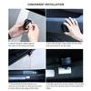 2PCS For Mitsubishi Ralli Art Lancer EX Pajero Outlander ASX Eclipse Cross Logo USB Car Door LED HD Courtesy Welcome Lights