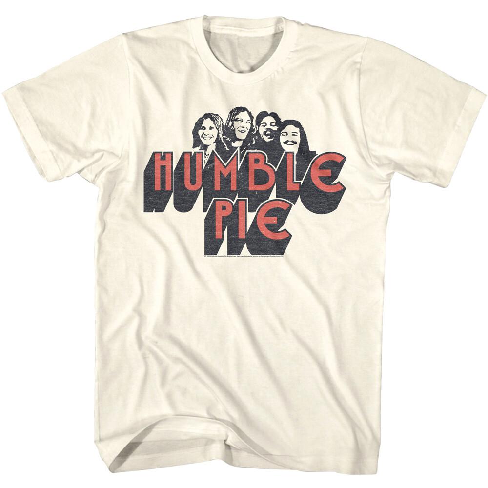 Humble Pie Band Faces Men T Shirt Hard Rock Supergroup Concert Tour Merch XL