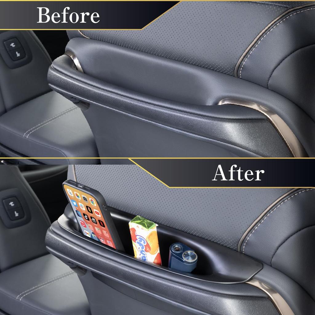 SEIWA Depozitare Mâner Spătar Scaun și Coș de Gunoi pentru Toyota Alphard și Vellfire IMP412 de Stânga și cu Tampoane de Silicon Proiectat pentru o Potrivire Perfectă și Fără