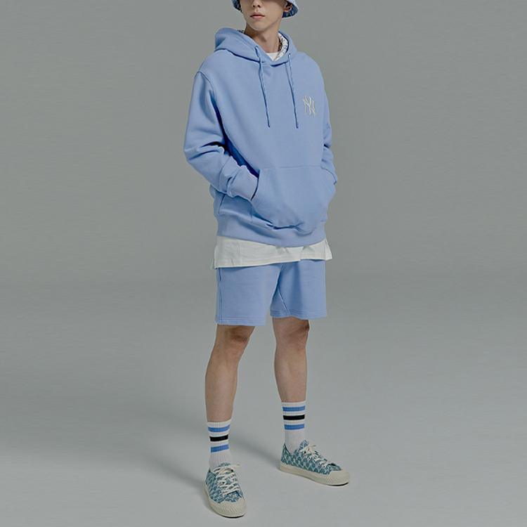 New MLB Mlb Base Logo Casual Shorts Unisex Blue 31SP01131-07S