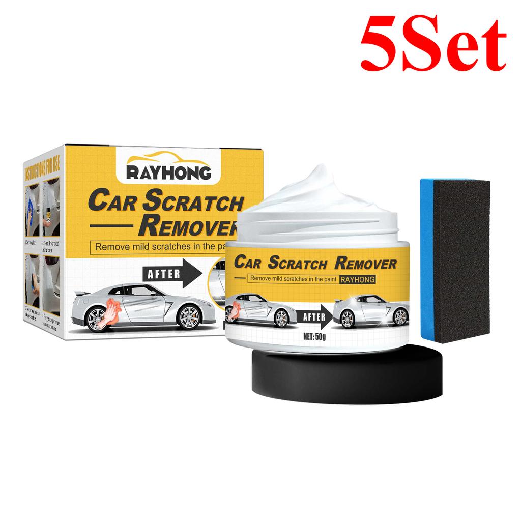 Car Scratch Repair Paste Multipurpose Waterproof Lasting Car Polishing Compound Scratch Remover With Sponge For Car Care Product