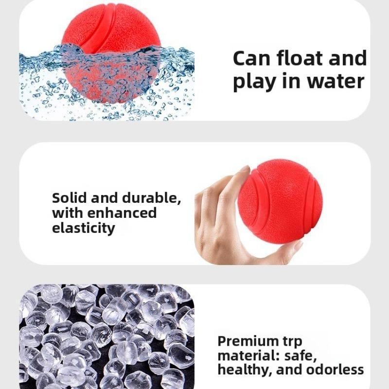 Dog Toy Balls, Durable Teething, Puppies, Golden Retrievers, Teddy Dogs, Self-entertaining and Boring, Solid Rubber Balls, Pet Training