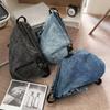 Large Capacity Retro Denim Backpack Women's Lightweight Backpack