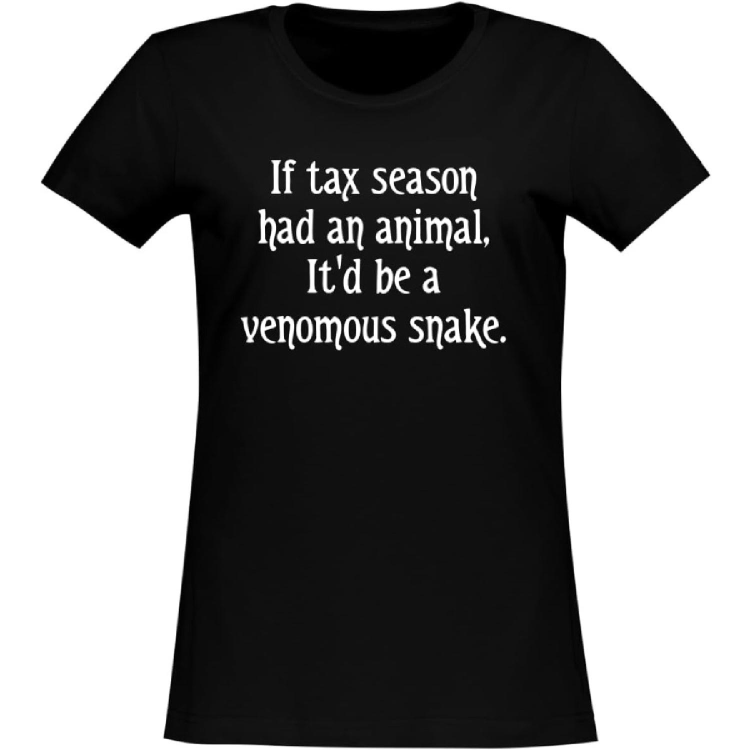 Если бы у налогового сезона было животное, это была бы ядовитая змея(1) S