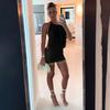 Sexy Womens Halter Sleeveless Bodycon Mini Dress With Tassel Beads 2025