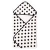 COLORFUL CANDY STYLE Swaddle Girl Baby Newborn Baby Gift Cotton Pile Fabric polka dot B3200100 100% large(white)