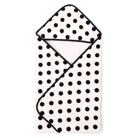 COLORFUL CANDY STYLE Swaddle Girl Baby Newborn Baby Gift Cotton Pile Fabric polka dot B3200100 100% large(white)