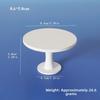 Multistyles Wood Coffee Dining Table Chairs Modern Simple Simulation End Table  for OB11 Doll