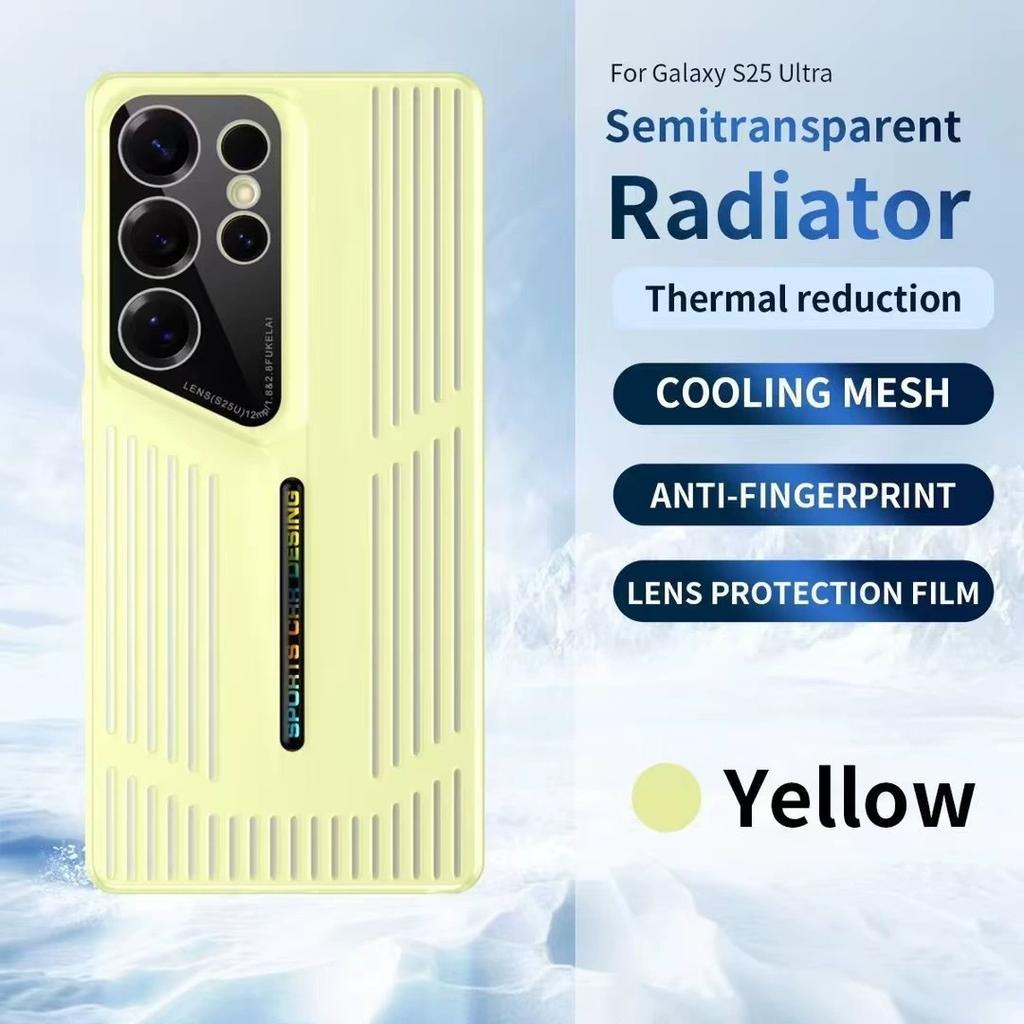 Huse Subțiri Colorate pentru Disiparea Căldurii Pentru Samsung Galaxy S24 S22 S23 Ultra S25 Plus Husă Golă Protecție Obiectiv Capac Spate