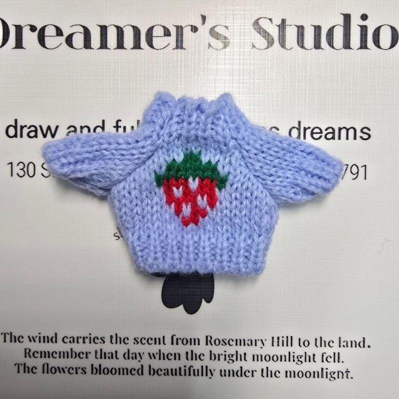 10Cm Baby Clothes Dog Clothes Replacement Sweater Doll Doll Accessories Cotton Doll Clothes