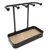 Jewelry   Stand with Wooden Tray Jewelry   Hook for Necklace Bracelets Ear s   Keys Watches